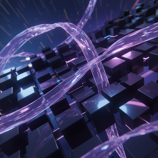 Abstract digital kinetic art